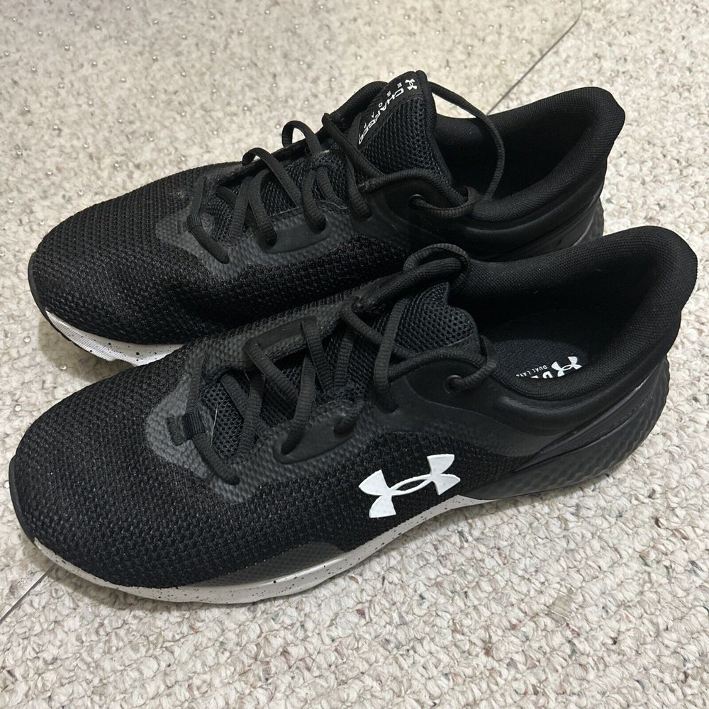Under Armour Charged Escape Athletic Shoes Men's Size 11.5Deluxe Foam White Logo